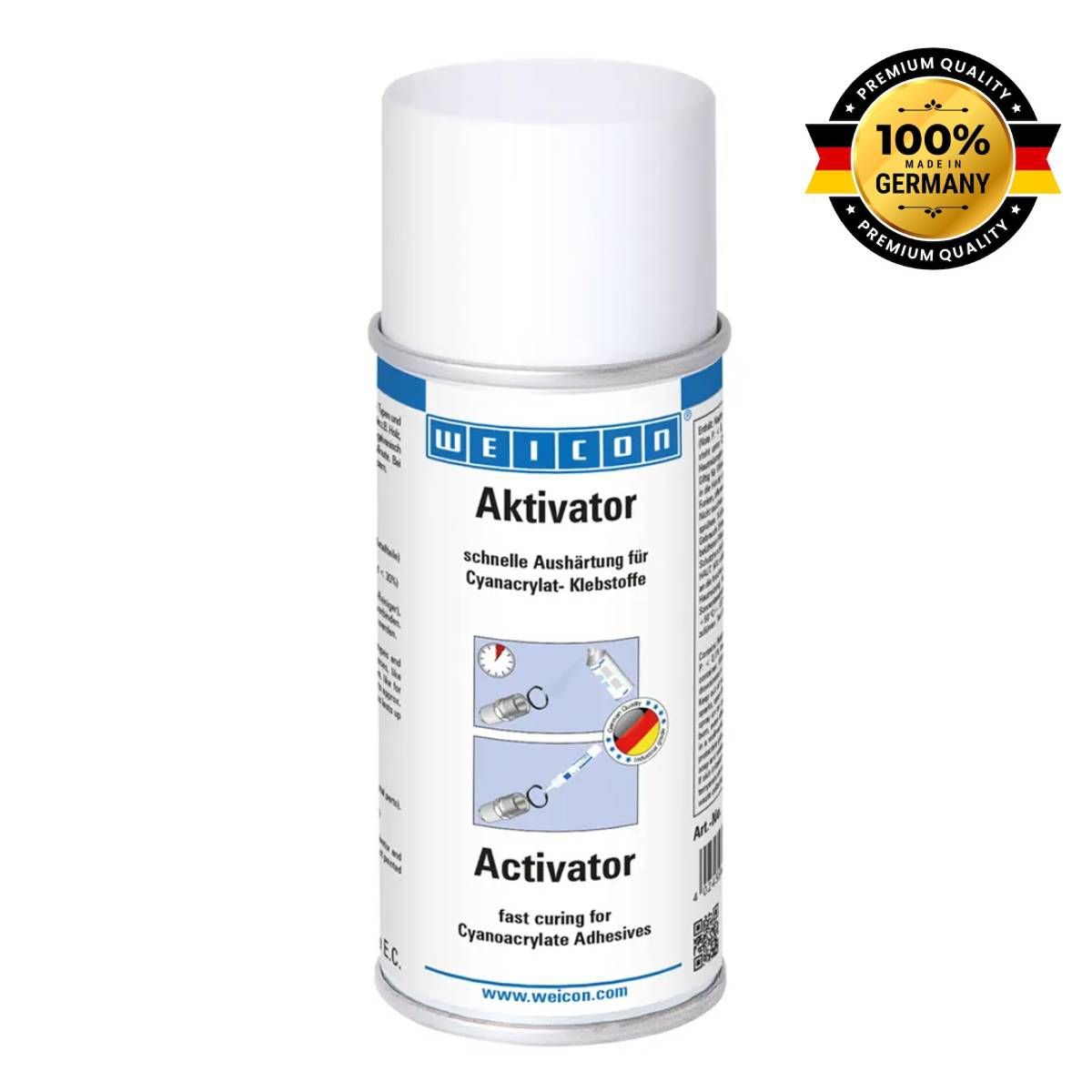 WEICON - Spray Activador Acelerador Para Adhesivos Cianocrilato 150 ml