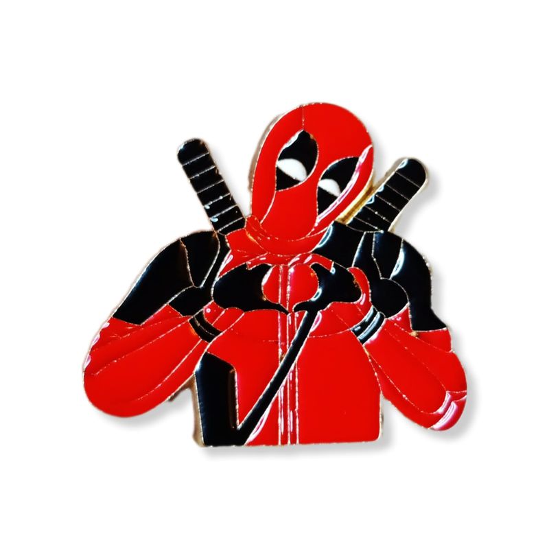 GENERICO - PIN BROCHE DE DEADPOOL