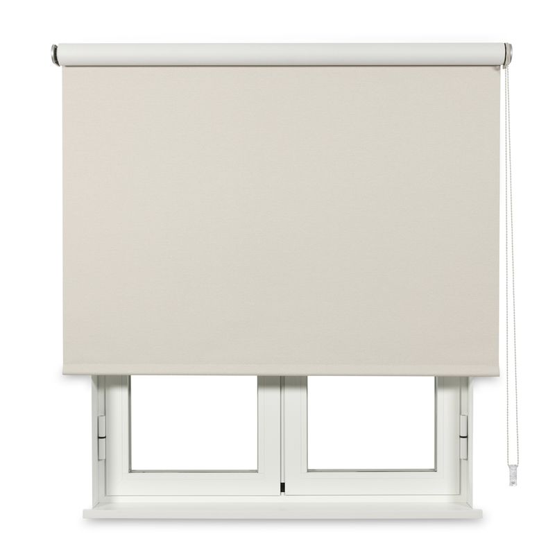 VIEWTEX - Cortina Roller Blackout Premium Solpor 135X250 Ivory