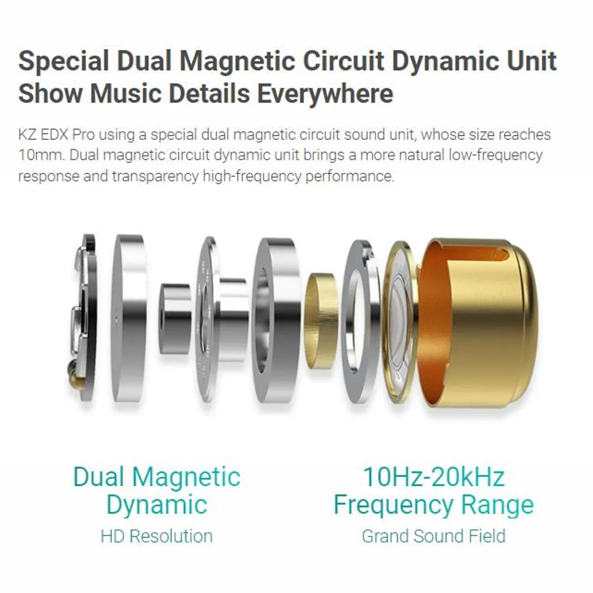 KZ - Audífonos I n-Ear EDX PRO-MIC KZ Au