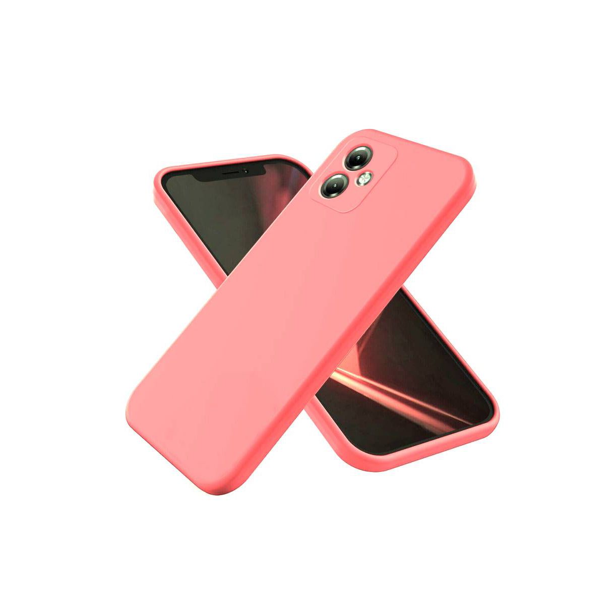JOIGO - Carcasa Funda  Para Motorola G84 Goma Rosado