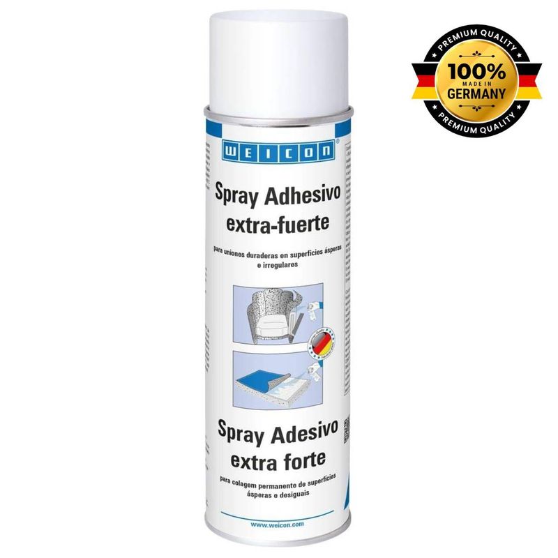 WEICON - Spray Adhesivo Extra Fuerte Goma Metal 500 Ml