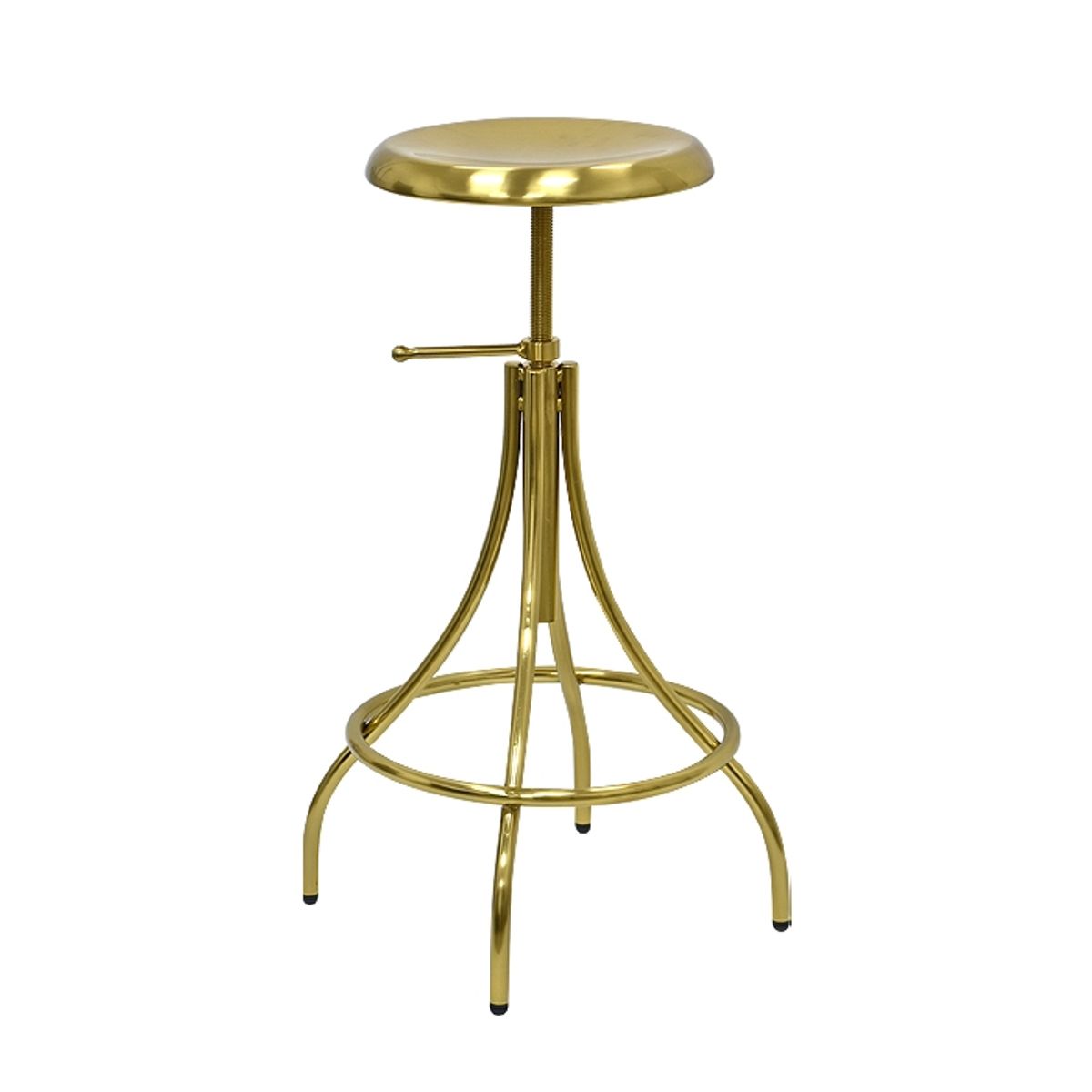 GENERICO - Taburete Premium Gold (53 x 53 x 65 cm)