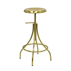 GENERICO - Taburete Premium Gold (53 x 53 x 65 cm)