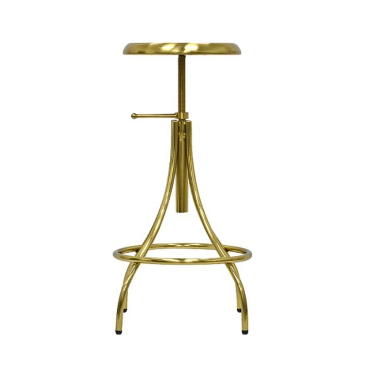 GENERICO - Taburete Premium Gold (53 x 53 x 65 cm)