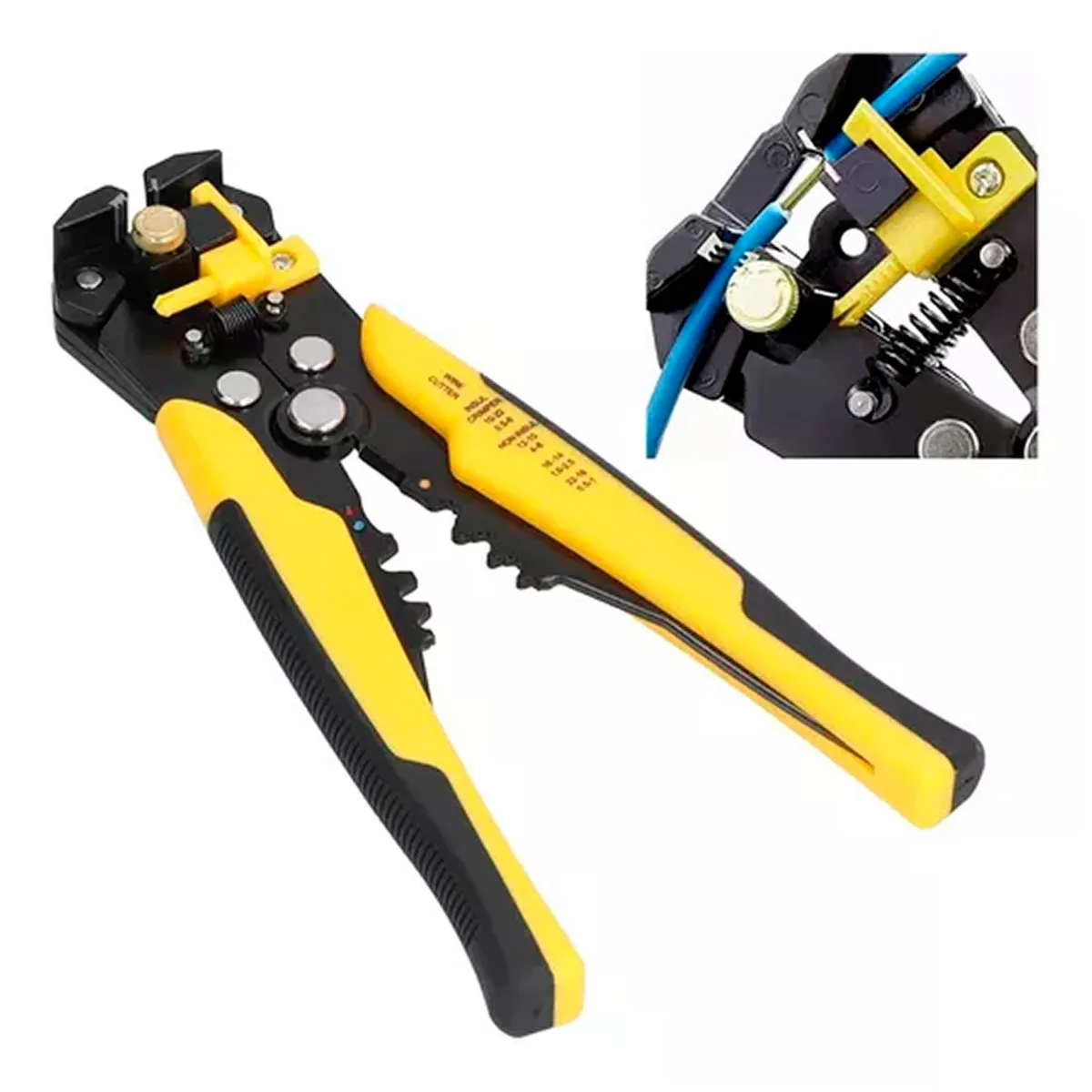 ESHOPANGIE - Alicate Pelacable Crimpeadora Prensa Pinza 5 En 1 Eshopangie