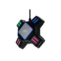OEM - Hub Adaptador de Consolas para Teclado-Mouse Multiplataforma - Negro