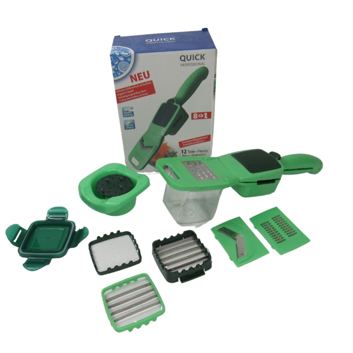 OEM - Picador Cortador Rallador De Verduras 8 en 1