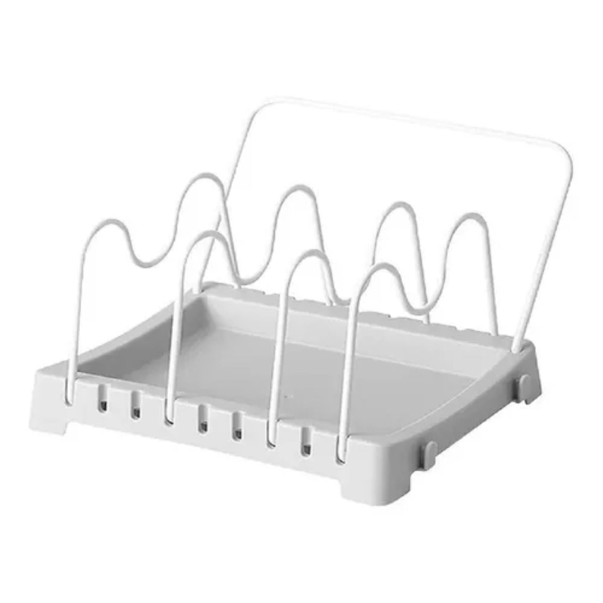 OEM - Organizador Sartén Y Tapas Estante Cocina Extensible Multiuso