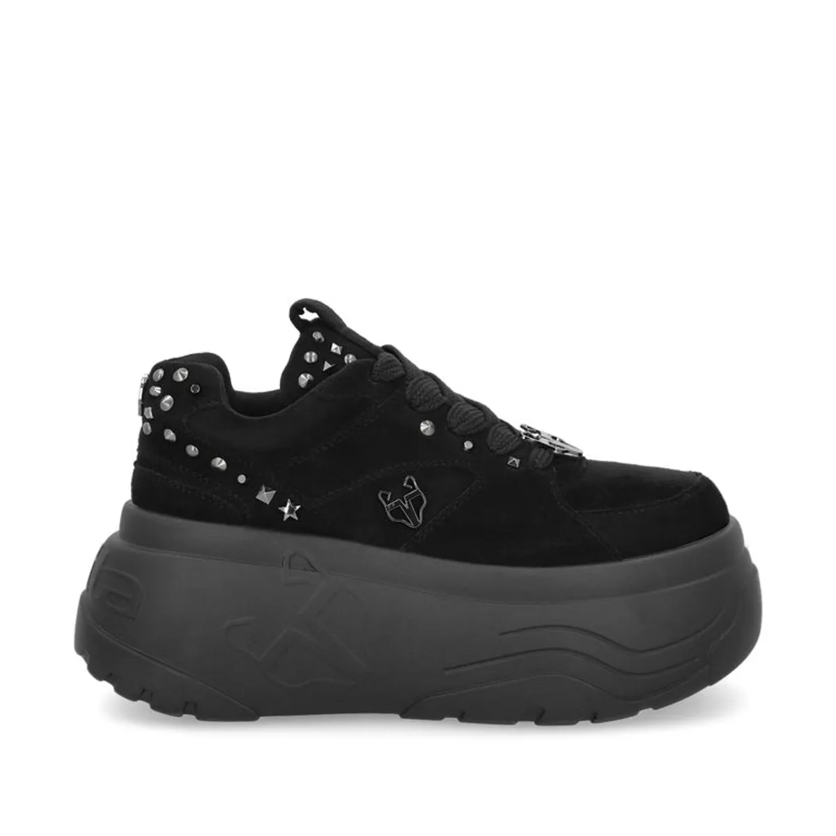 GOTTA - Zapatilla Plataforma Negra Mujer 43062