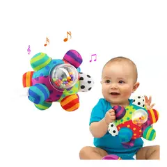 GENERICO - Sonajero sensorial de tela para bebé