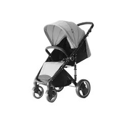 KIDSCOOL - Coche Jogger Gris Con Suspension Plegable
