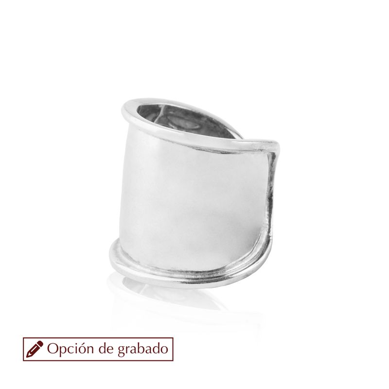 JB JOYAS BARON - Anillo de Plata Esterlina 925 Tubo 14