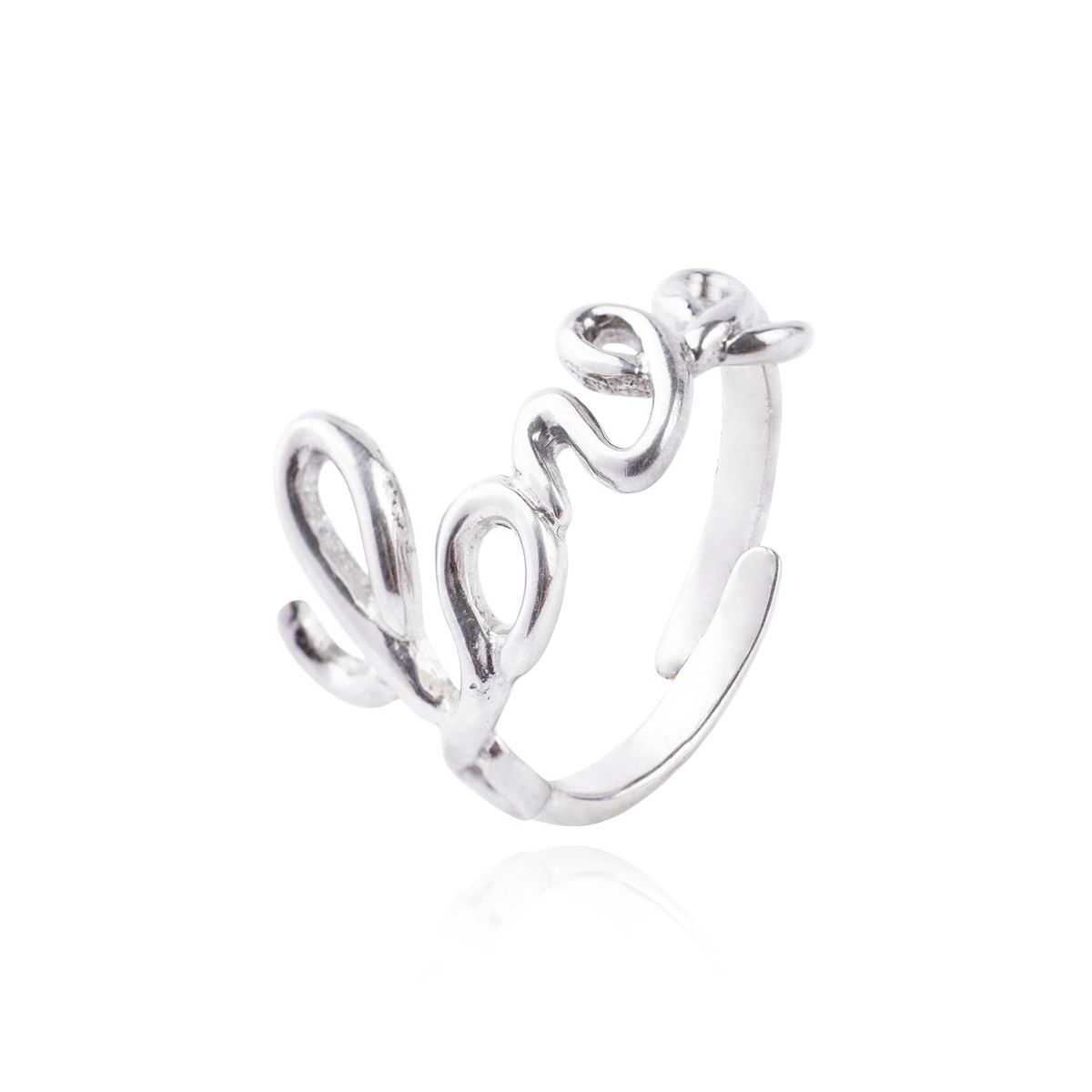 JB JOYAS BARON - Anillo de Plata Esterlina 925 Love 33