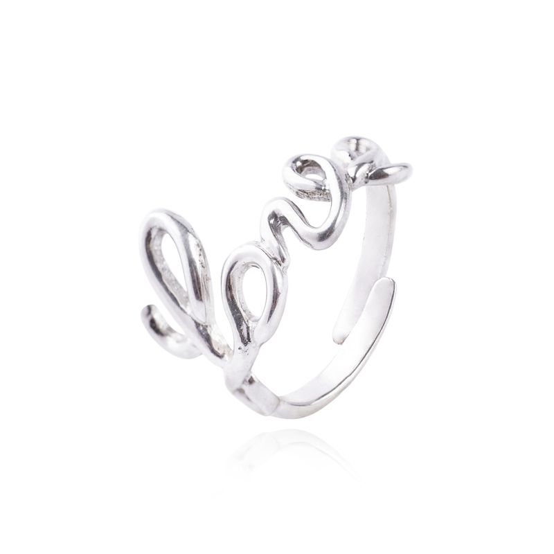 JB JOYAS BARON - Anillo de Plata Esterlina 925 Love 33
