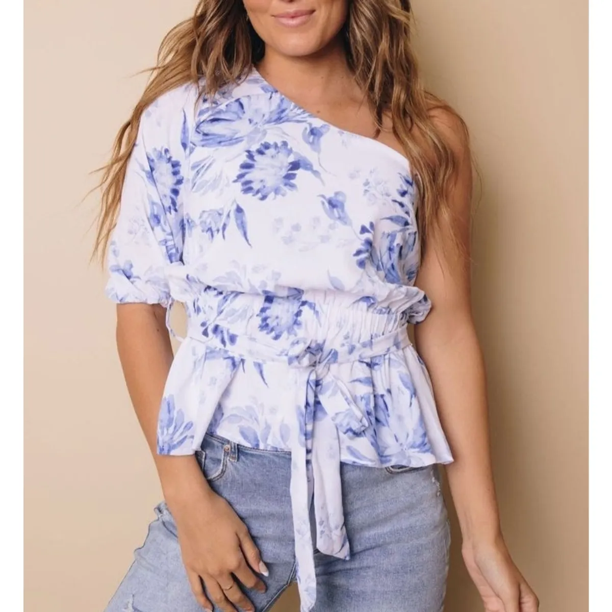 ARRAKASTA - Top  asimétrico S a XL