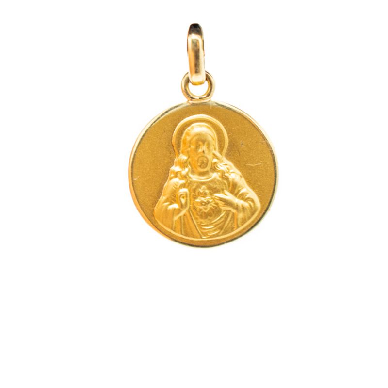 JB JOYAS BARON - Colgante de Oro 18kt Modelo Sagrado Corazón