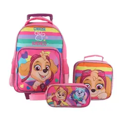DISNEY - Set de 3 piezas mochila + estuche + lonchera Choose