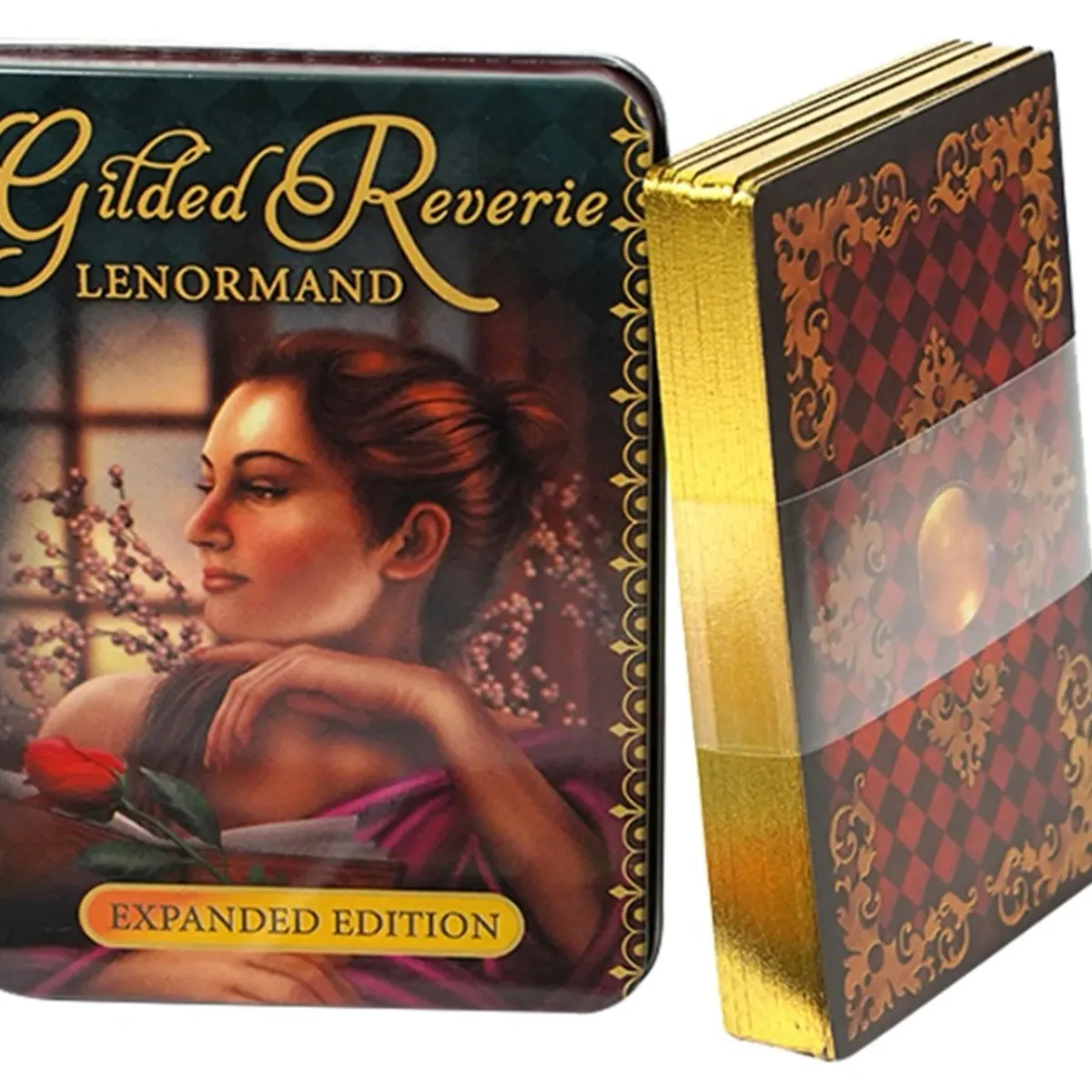 GENERICO - JUEGO DE 47 CARTAS TAROT GILDED REVERIE LENORMAND