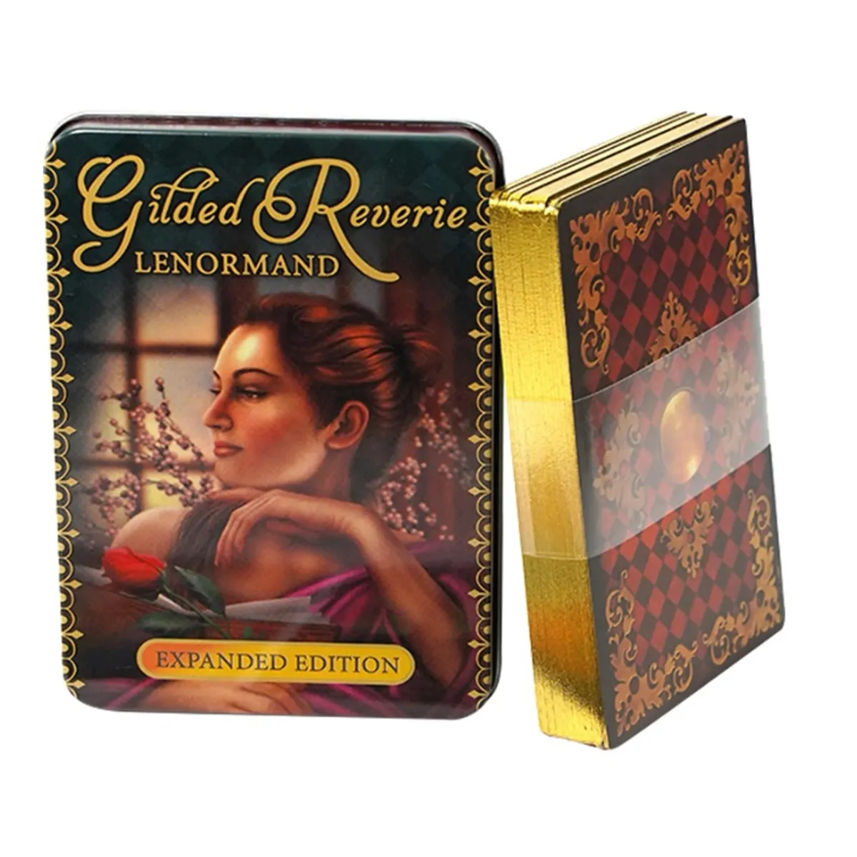 GENERICO - JUEGO DE 47 CARTAS TAROT GILDED REVERIE LENORMAND
