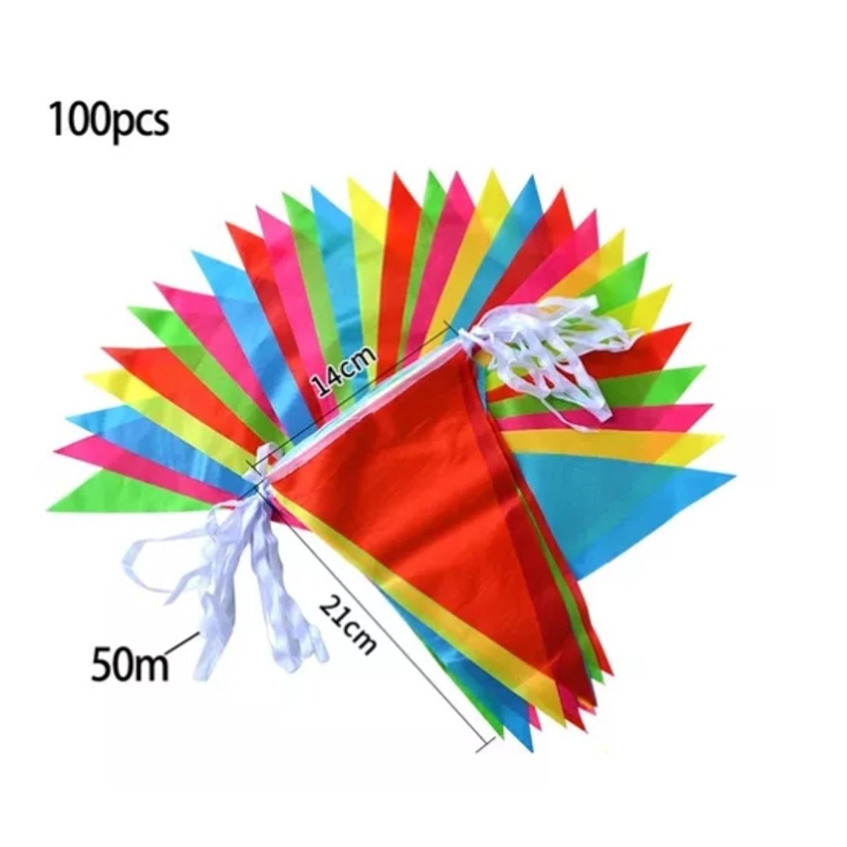 ESHOPANGIE - Banderas Decorativas De Colores
