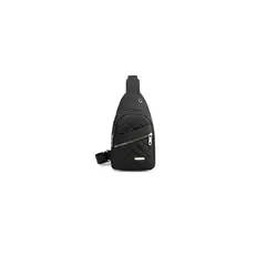 GENERICO - Bolso Cruzado Bandolera Mujer Elegante Negro