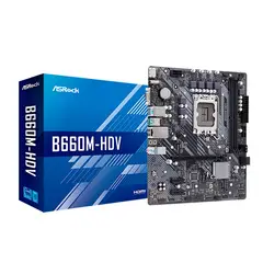 ASROCK - Placa Madre B660m-hdv Intel Socket 1700 (90-mxbh40-a0uayzB)