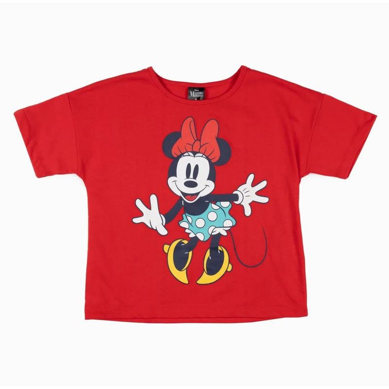 DISNEY - Polera Minnie Mouse roja
