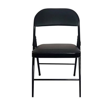 Imagen 2 del producto Silla plegable con acolchado negro