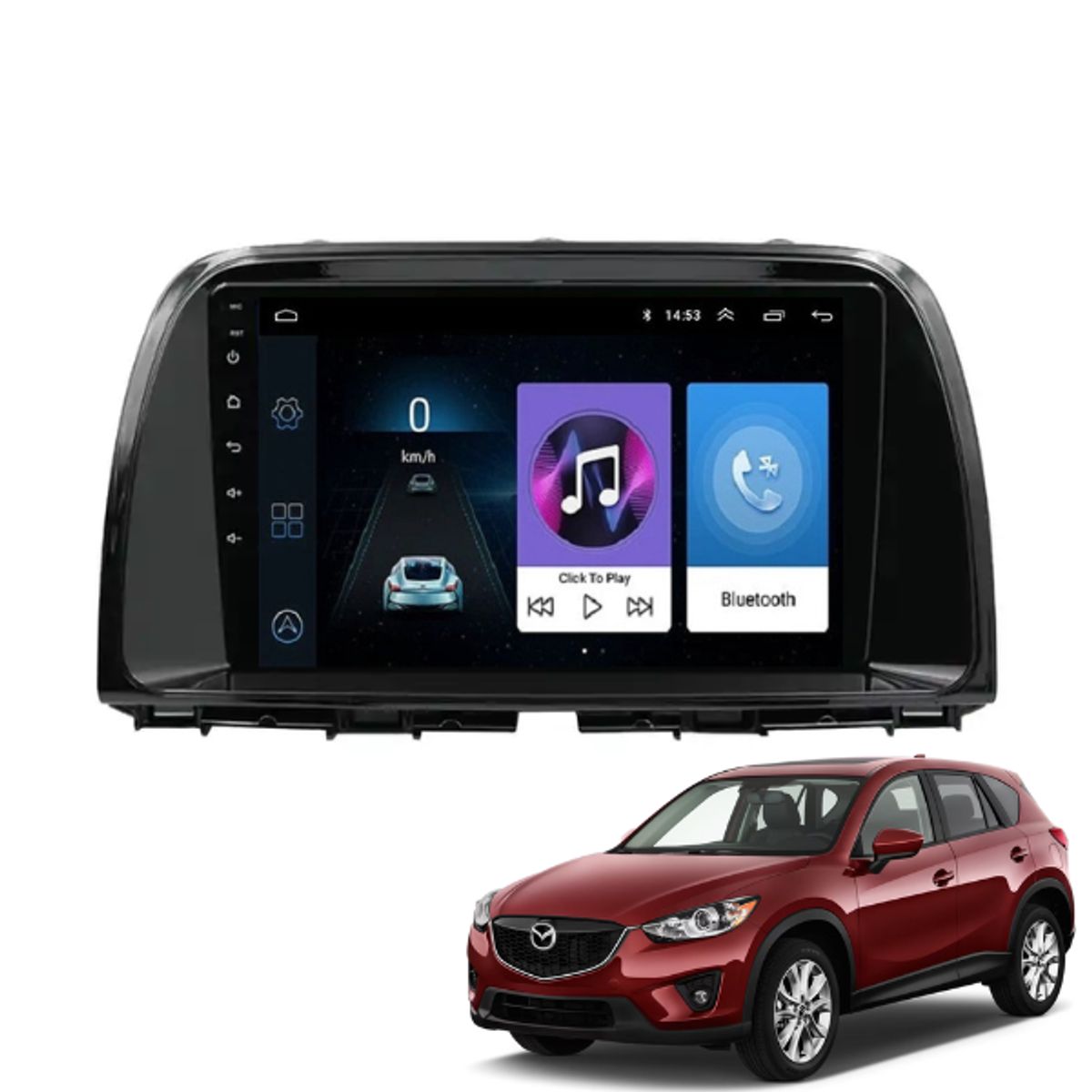 OEM - Radio Android Mazda CX-5 2013-2016 -2+32gb- + Camara