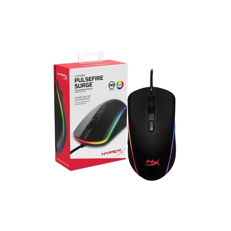 HYPERX - MOUSE GAMER HYPERX PULSEFIRE SURGE RGB