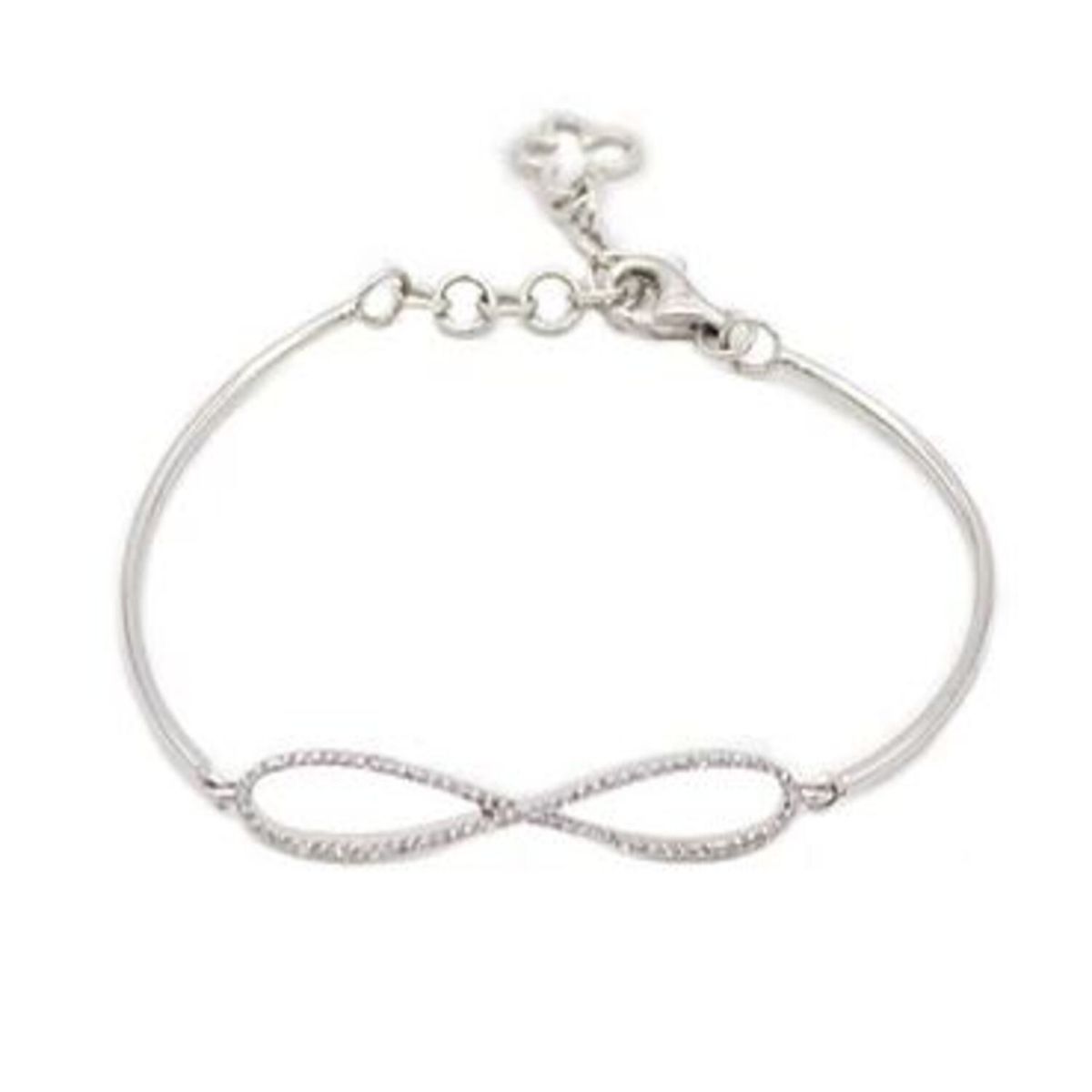 JB JOYAS BARON - Pulsera de Oro 18kt con Diamantes Modelo Infinito