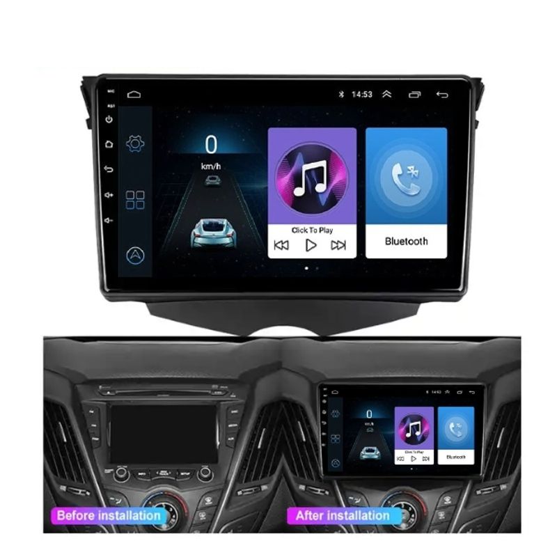 OEM - Radio Android Hyundai Veloster 2011-2018 -2+32gb- + Cámara