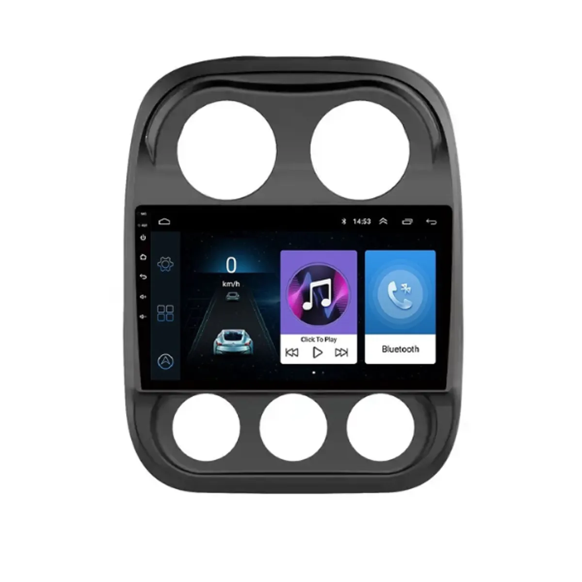 OEM - Radio Android Jeep Compass 2010-2015 -2+32gb- + Cámara