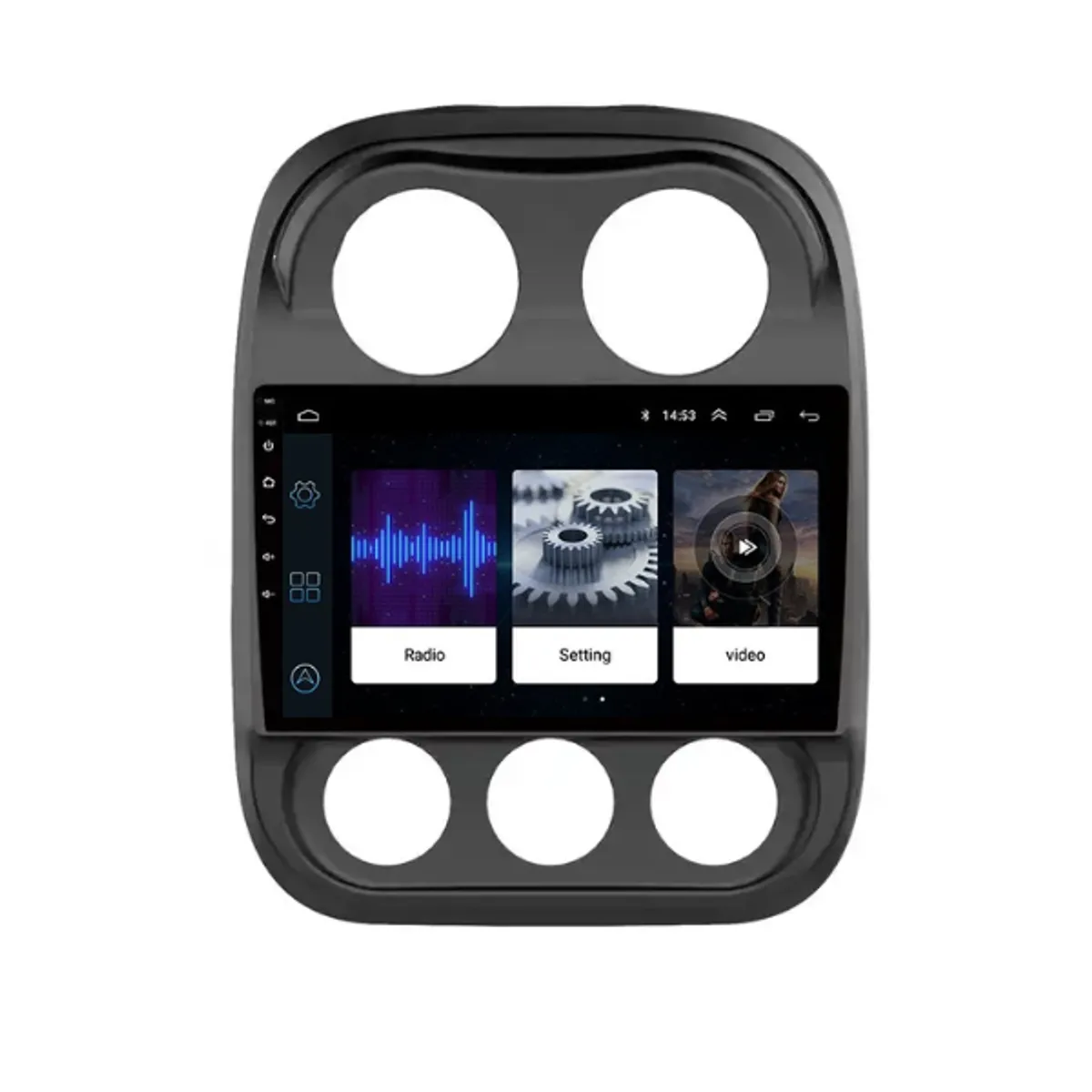 OEM - Radio Android Jeep Compass 2010-2015 -2+32gb- + Cámara