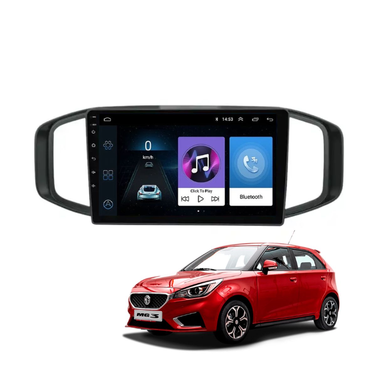 OEM - Radio Android MG MG3 2018-2024 -2+32gb- + Cámara
