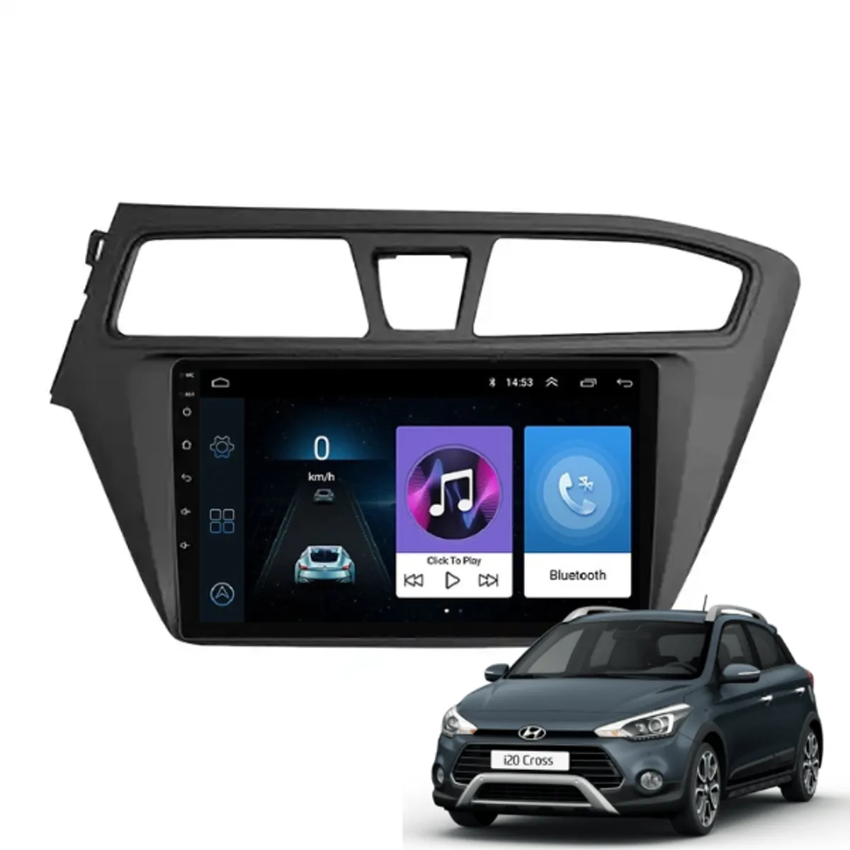 OEM - Radio Android Hyundai I-20 2016-2020 -2+32gb- + Cámara