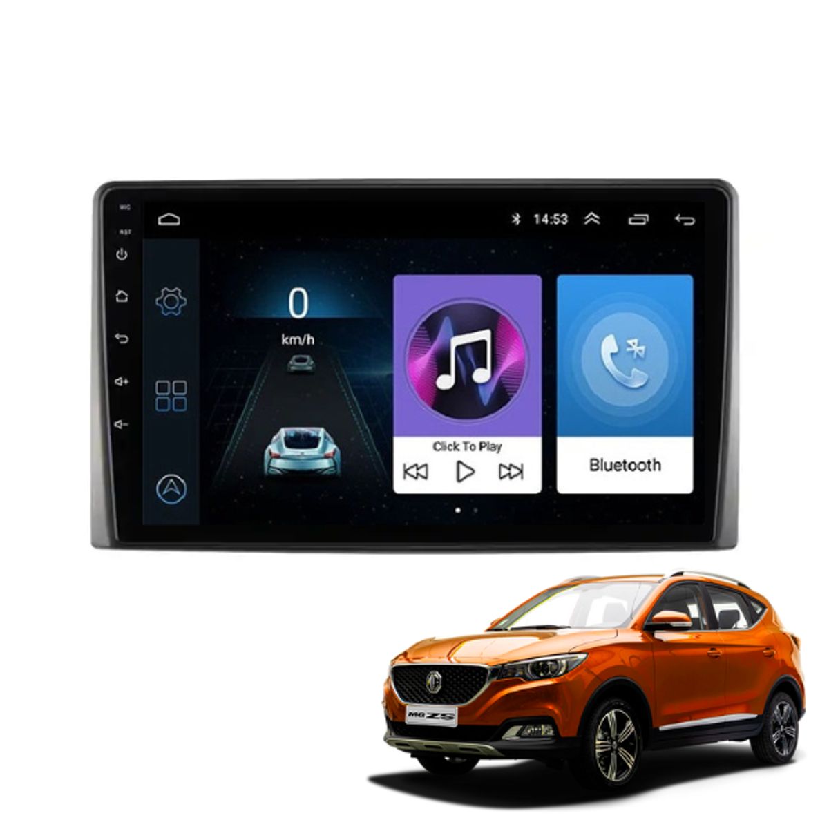 OEM - Radio Android MG ZS & ZX 2018-2024 -2+32gb- + Cámara