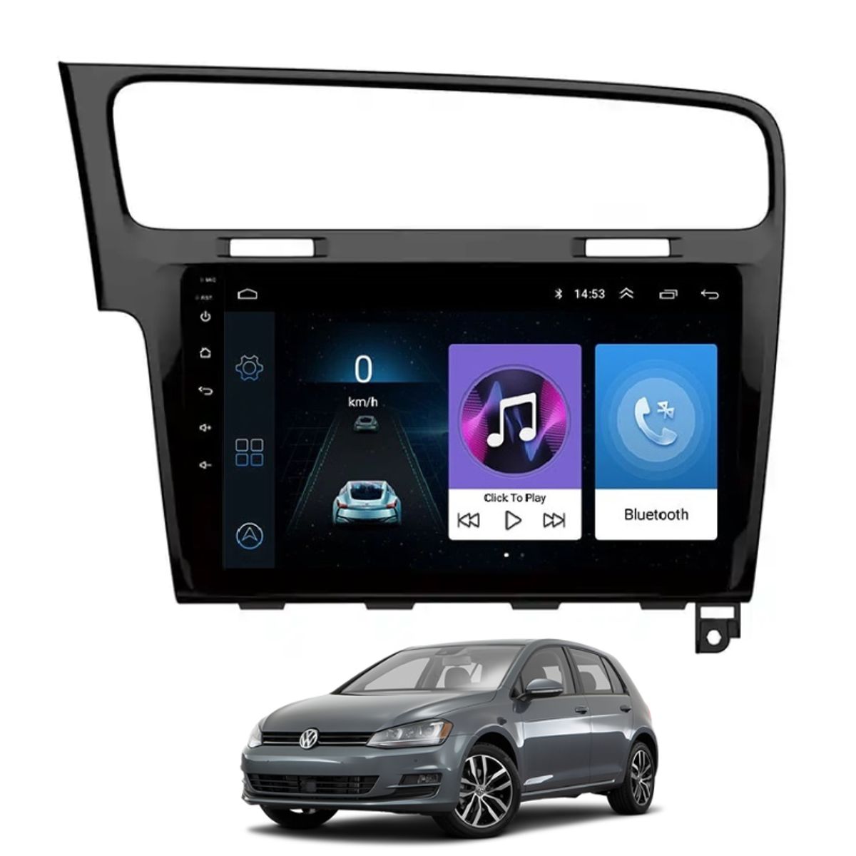 OEM - Radio Android Volkswagen Golf 2013-2018 -2+32gb- + Cámara