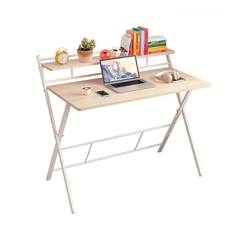 GENERICO - Escritorio plegable blanco 100x50 cm