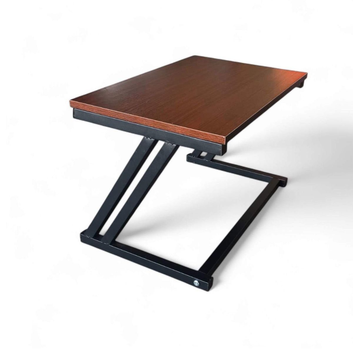 GENERICO - Estante organizador microondas madera negro/cafe 38x57x38 cm