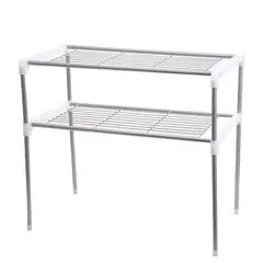 SOHOGAR - Estante organizador para microondas armable