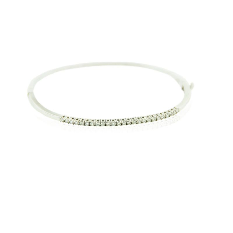 JB JOYAS BARON - Pulsera Oro Blanco 18kt Diamantes 51 Pts