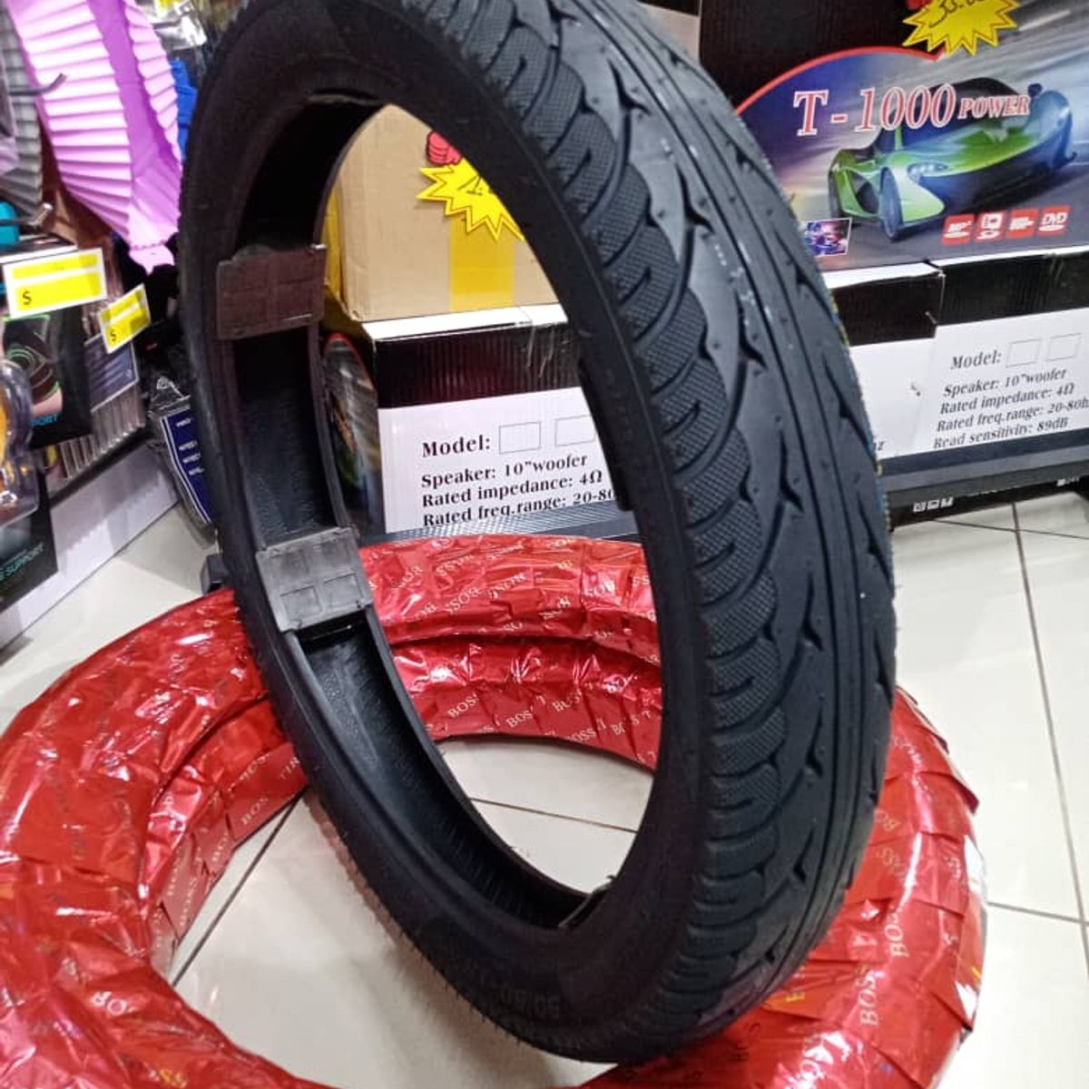 GENERICO - Neumáticos 90 90 18 llantas de moto tubular para calle
