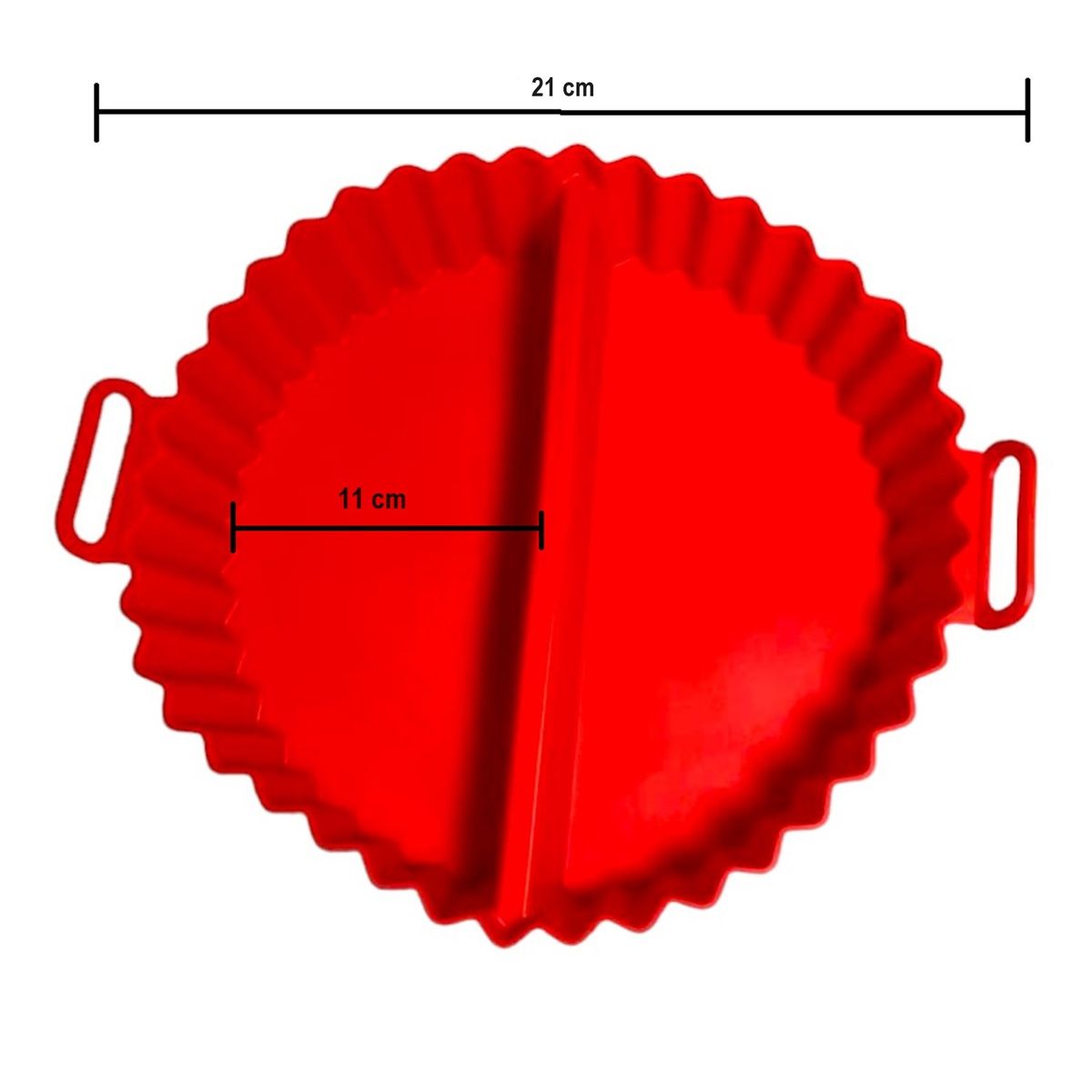 GENERICO - Forro silicona para airfryer freidora silicona redondo Division