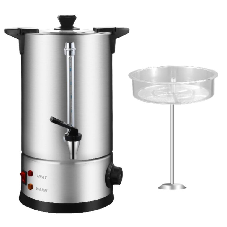 Cafetera Percolador Industrial 8 Litros Doble Capa Acero Inox