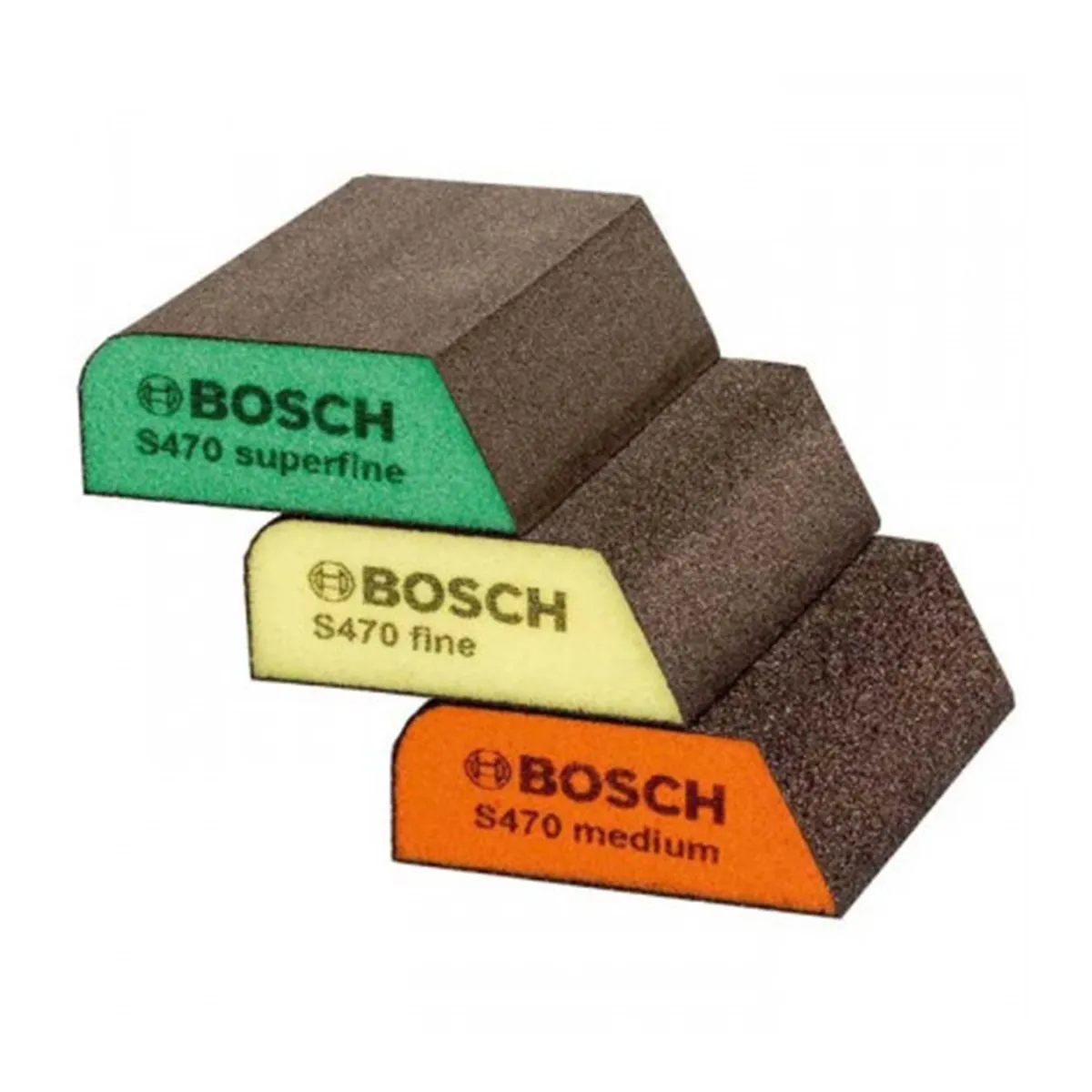 BOSCH - Esponja lijadora abrasiva 3un Bosch Mimbral