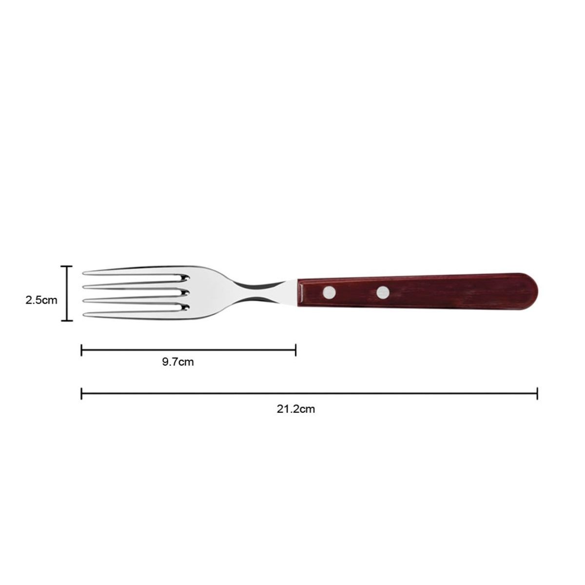 IMAHE - Set de 6 Tenedor Asado Jumbo Sollewood IMAHE