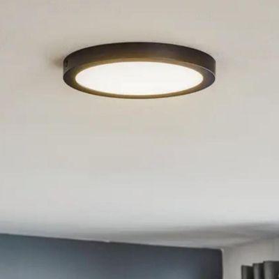 Imagen 2 del producto PLAFON PANEL LED 18W NEGRO REDONDO 3000K