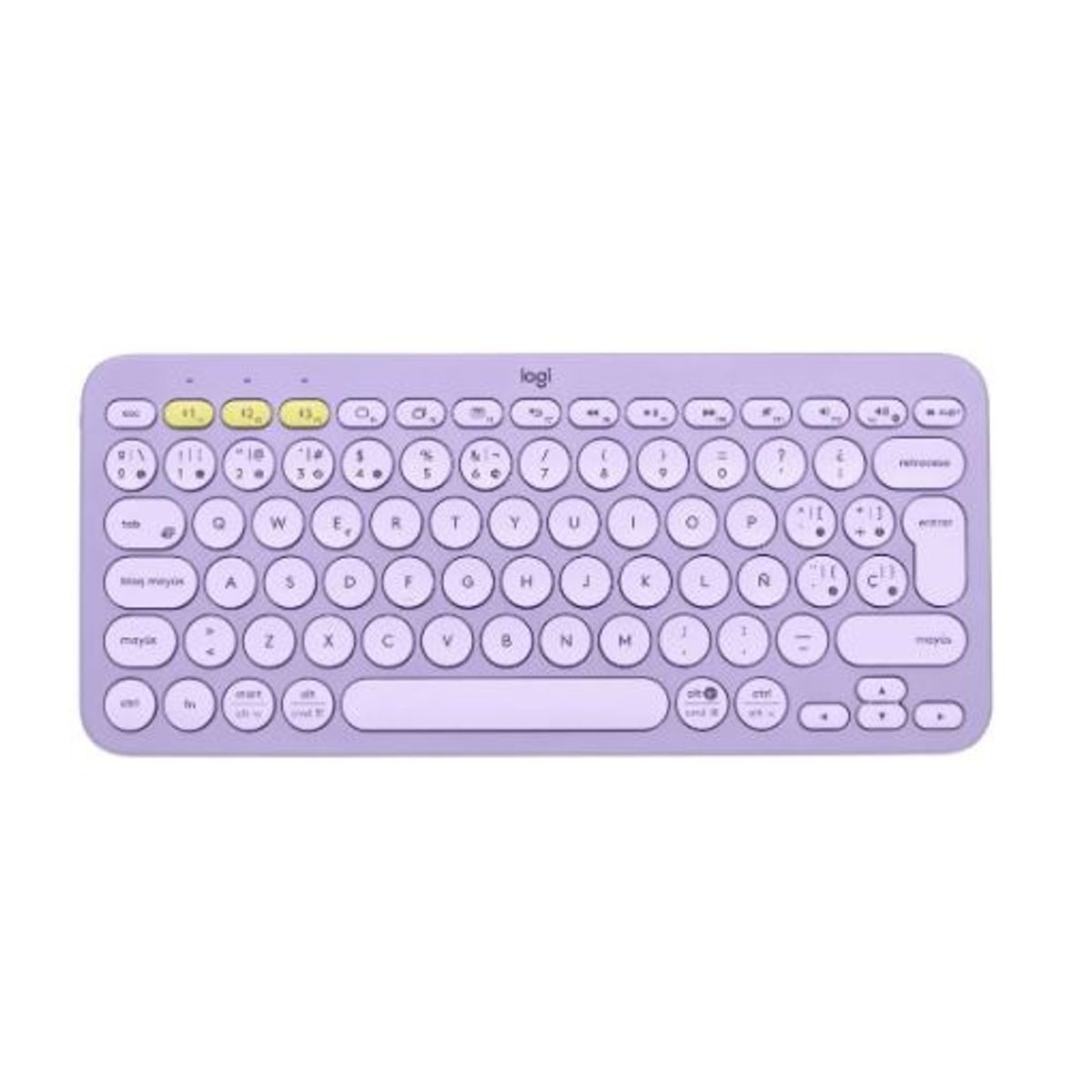LOGITECH - Teclado Bluetooth Multidispositivo Logitech K380 Lavanda